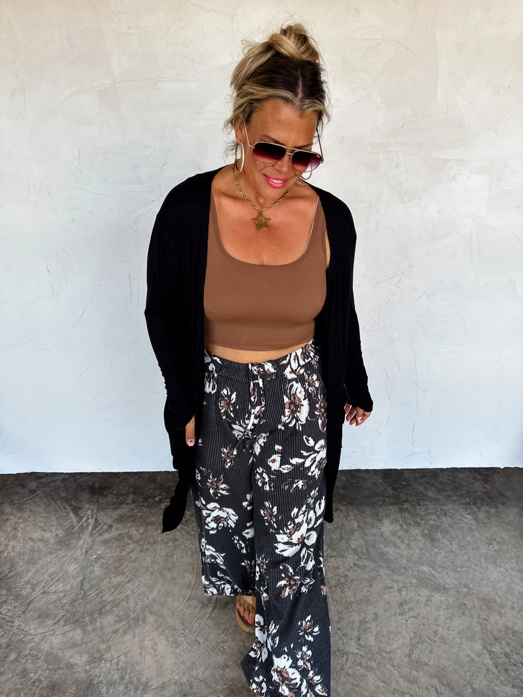 PREORDER: Haddie Floral Wide Leg Pants by Blakeley (ETA: Mid September) - BFF Here