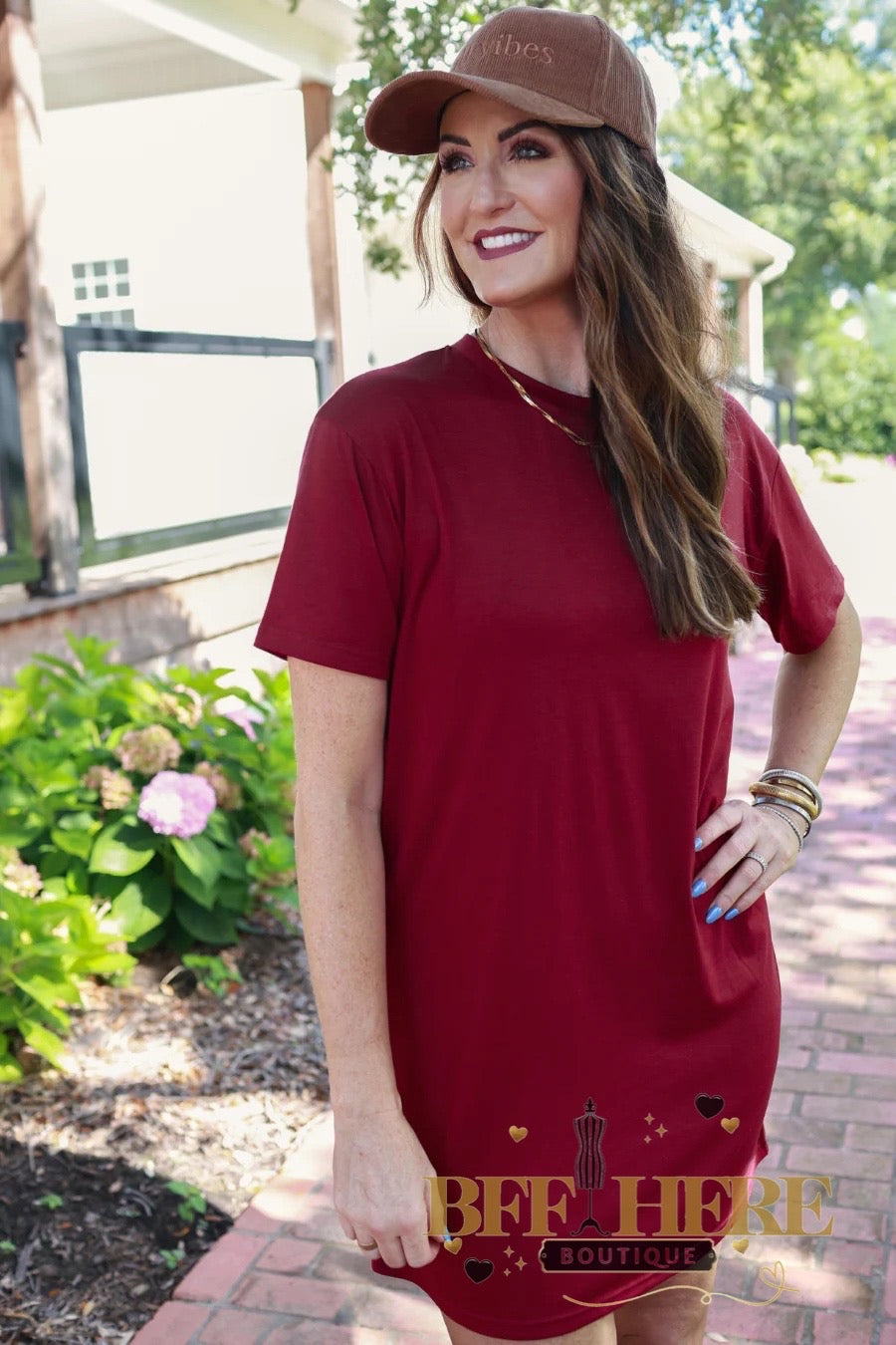 Bailey Basic T-Shirt Dress by Jess Lea / Choice of Color - BFF Here