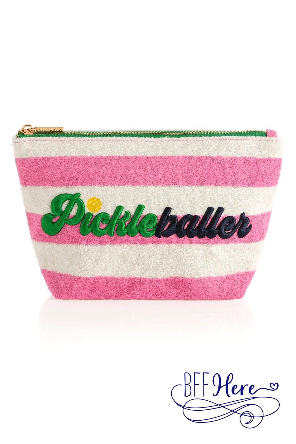 Serve & Store: The Pickleballer Zip Pouch - BFF Here