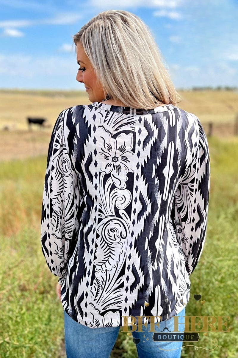 Straight and Narrow Top by Sterling Kreek - BFF Here