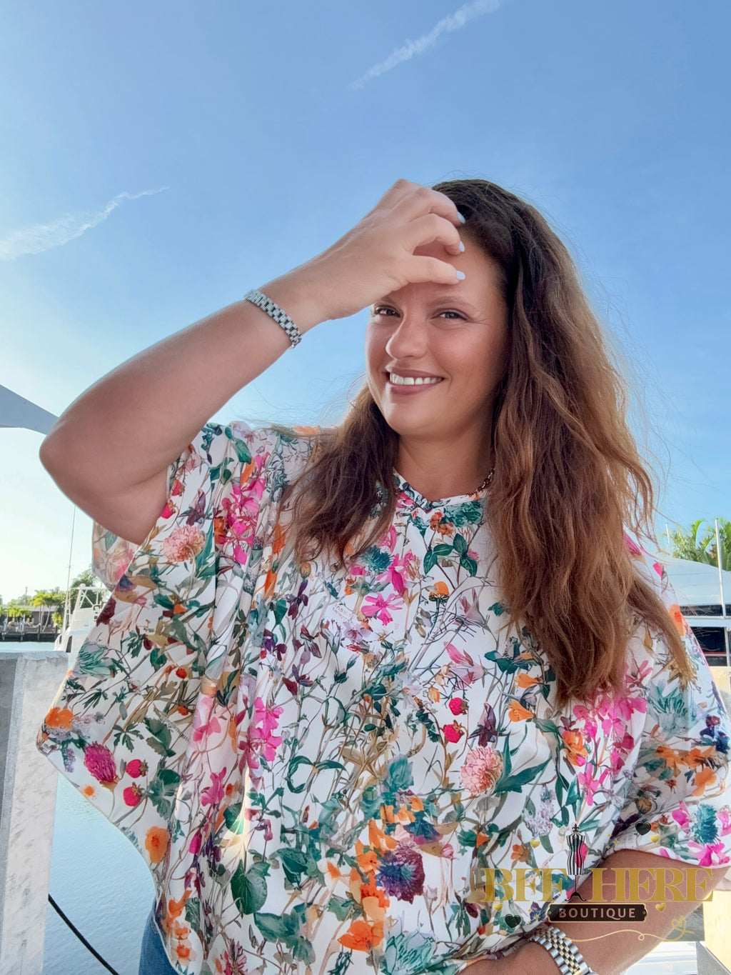 Field of Flowers Top by Sterling Kreek - BFF Here