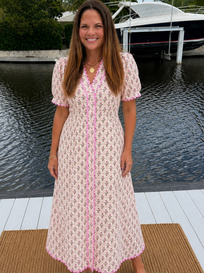 PREORDER: Pretty in Petals Maxi Dress (ETA: September / October)