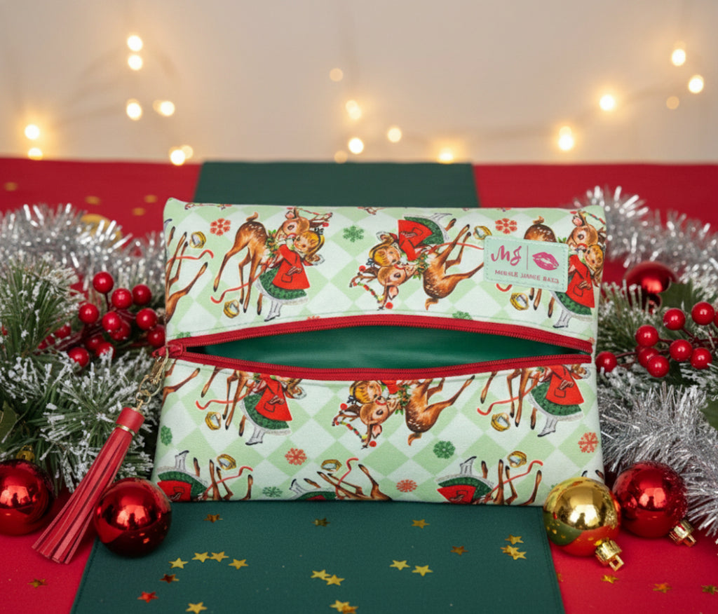 PREORDER: Vintage Vixen by Makeup Junkie Bags (Ships Late November) - BFF Here
