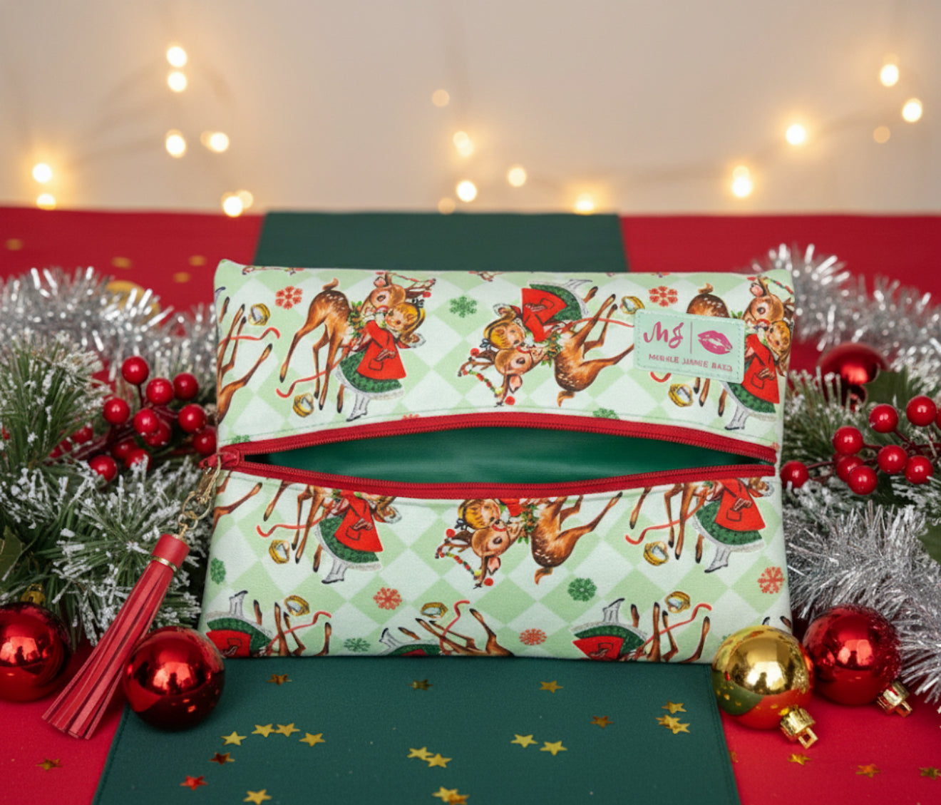 PREORDER: Vintage Vixen by Makeup Junkie Bags (Ships Late November) - BFF Here