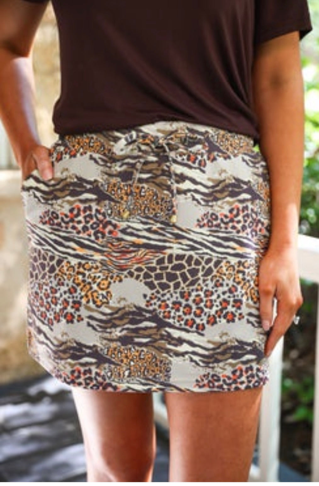 PREORDER: Wild Instincts  Skort by Jess Lea (ETA: July)