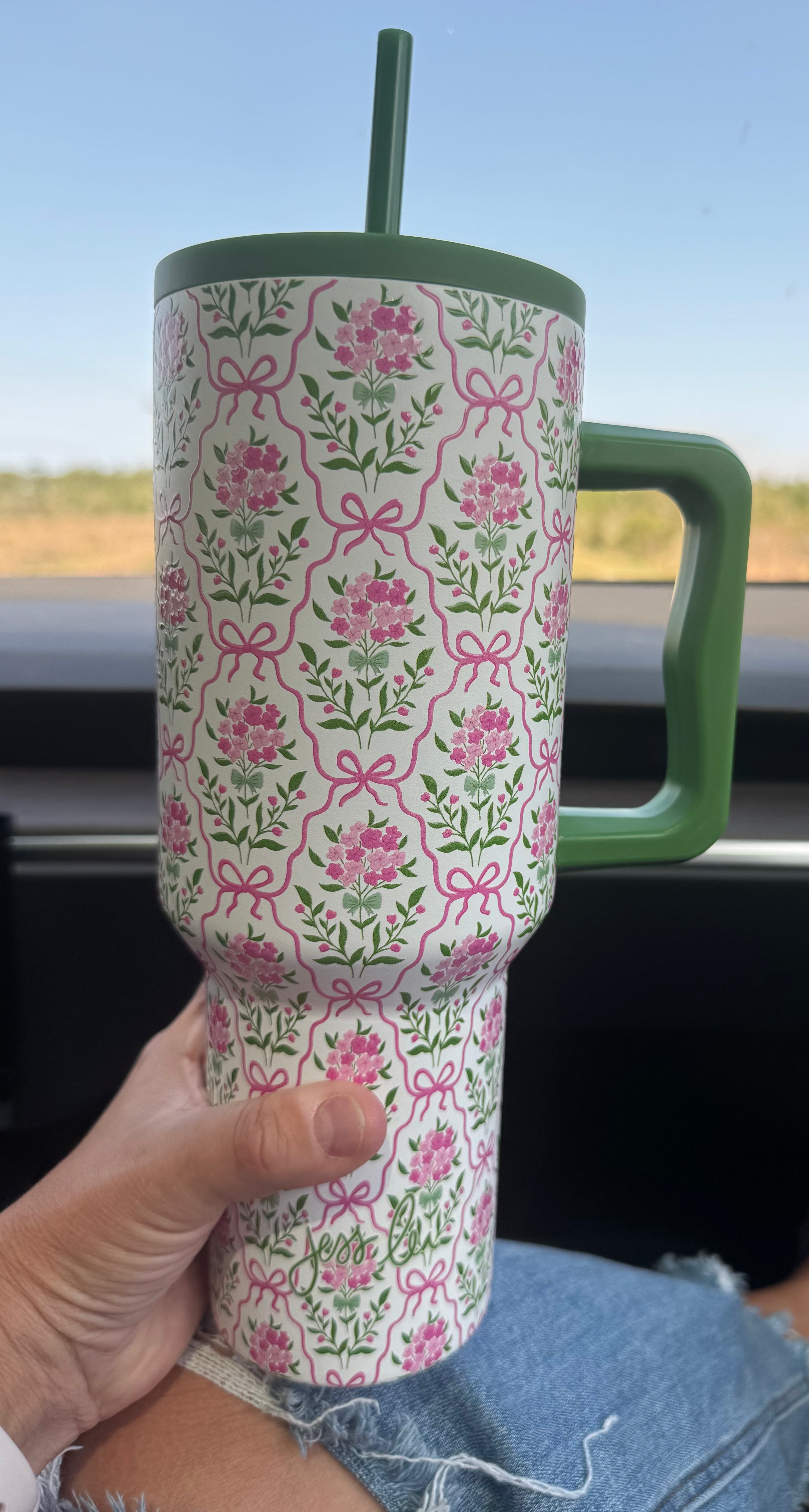 Botanical Gardens Tumbler by Jess Lea - BFF Here
