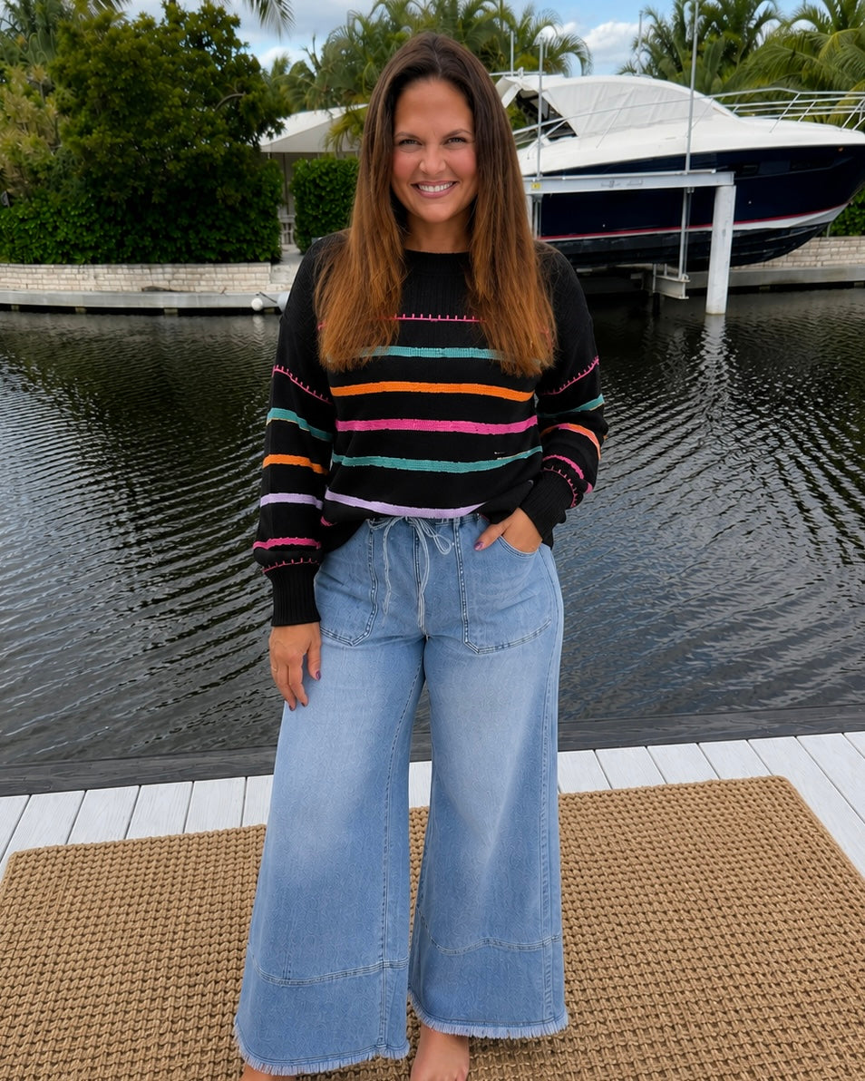 PREORDER: Color Outside the Lines Sweater (ETA: September)
