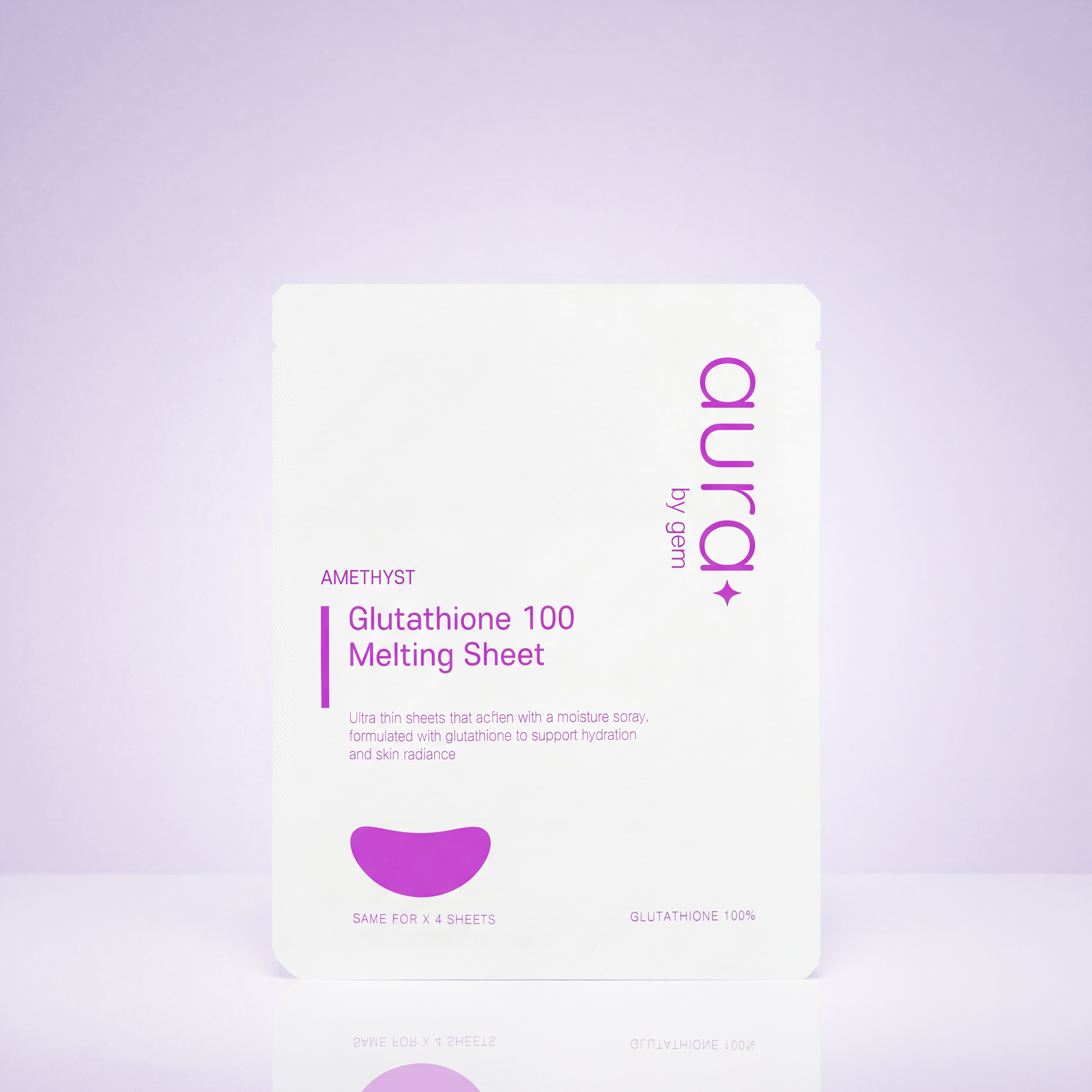 Glutathione 100 Melting Sheet by Aura by GEM (Ships 2-3 Weeks) - BFF Here