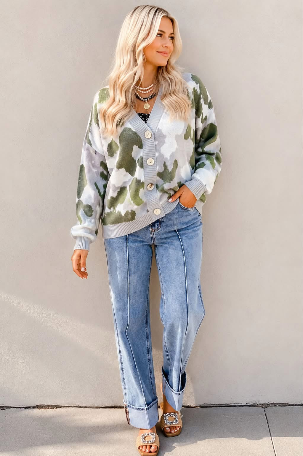 PREORDER: Coastal Camo Cardigan (ETA: September)