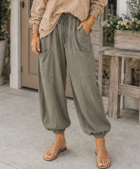 PREORDER: Off Duty Olive Joggers (ETA: September / October)