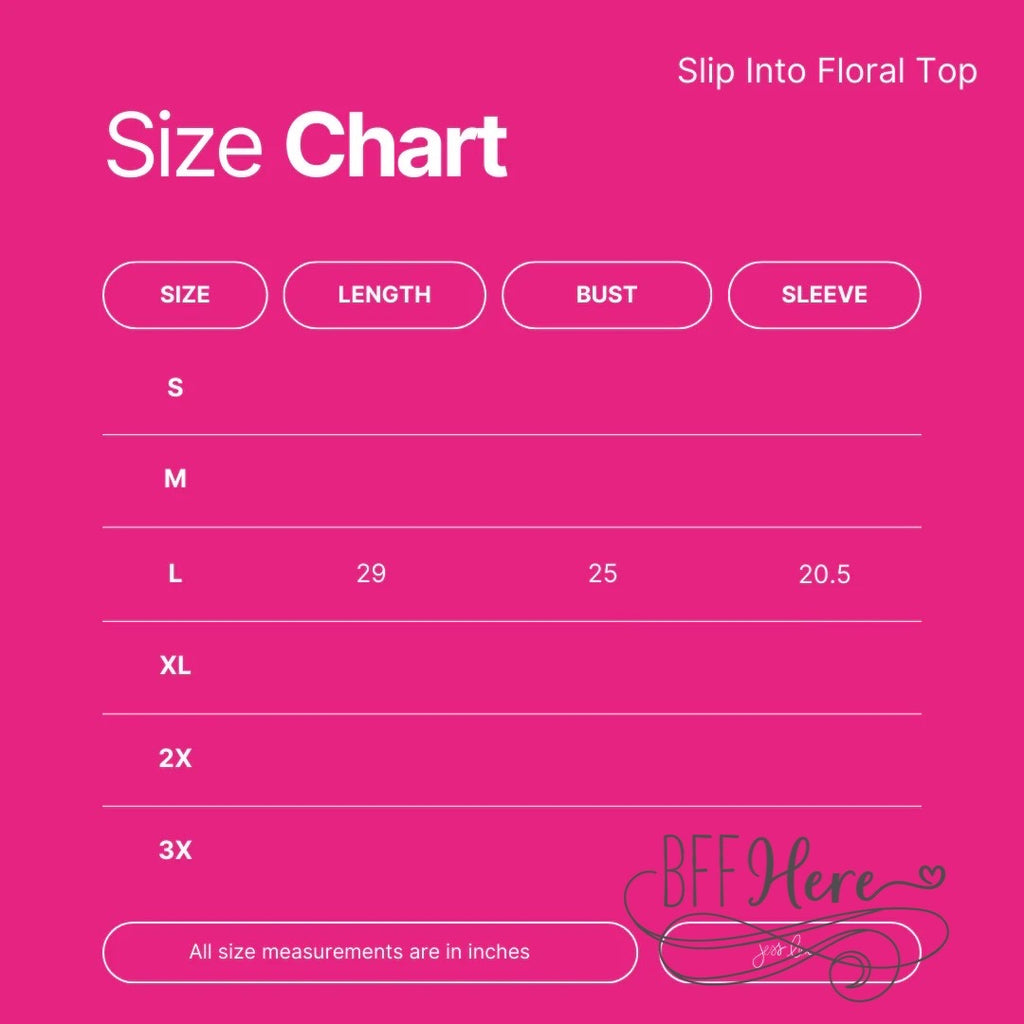 PREORDER-Slip Into Floral Button Up Top by Jess Lea (Ships End of May) - BFF Here