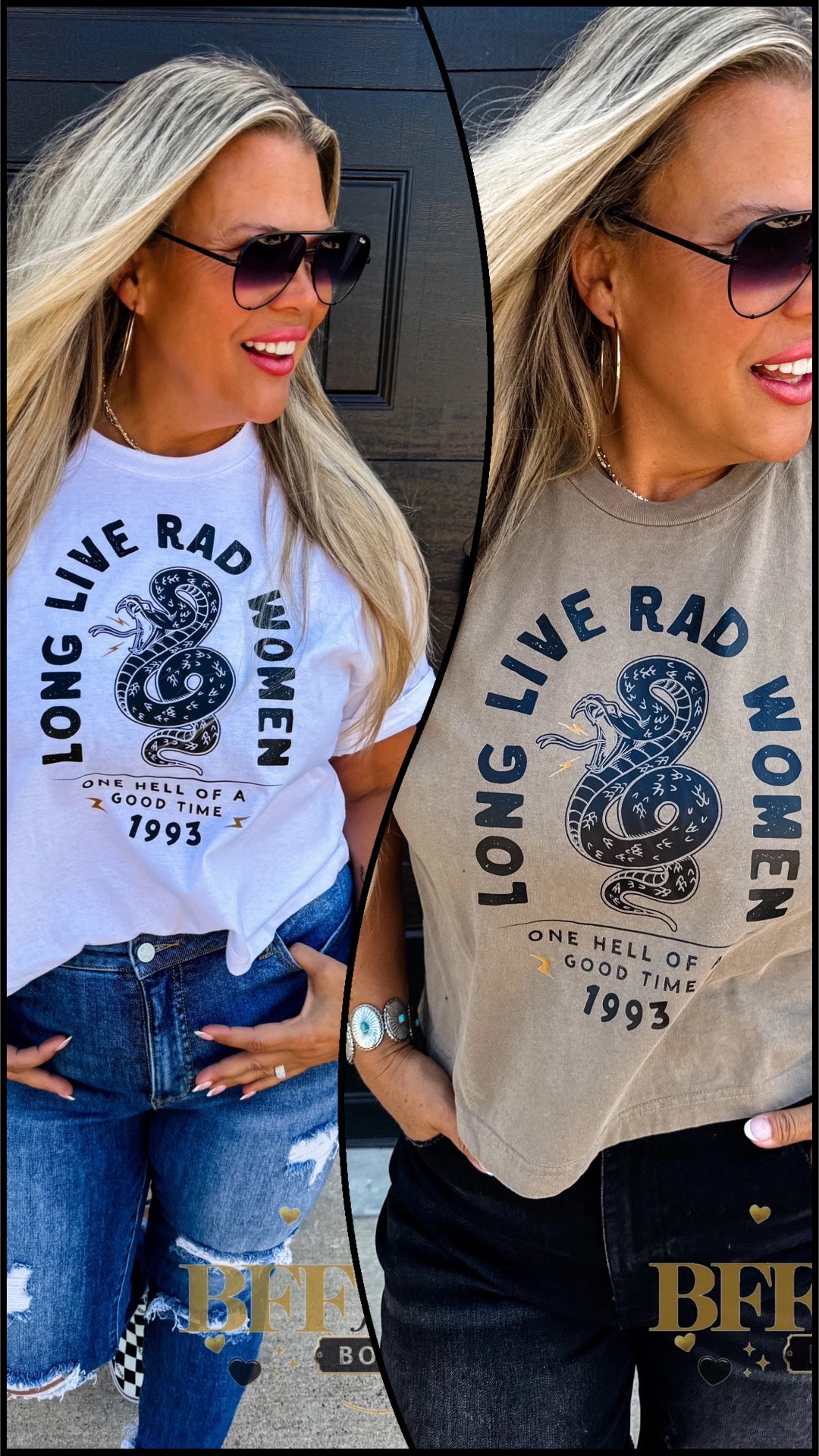 Long Live Rad Women / Choice of Color by Blakeley - BFF Here