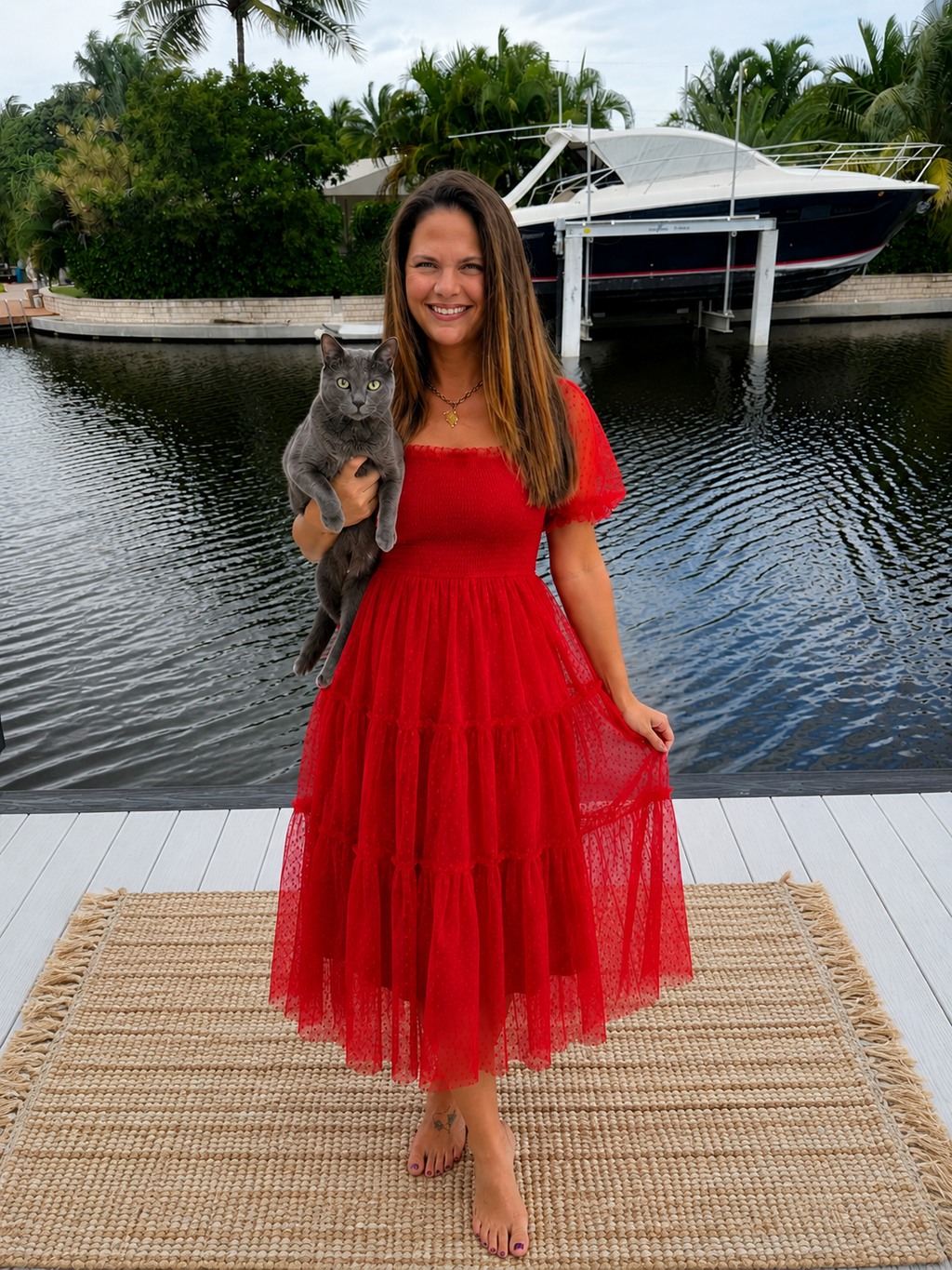 PREORDER: Scarlet Holiday Romance Dress (ETA: October)