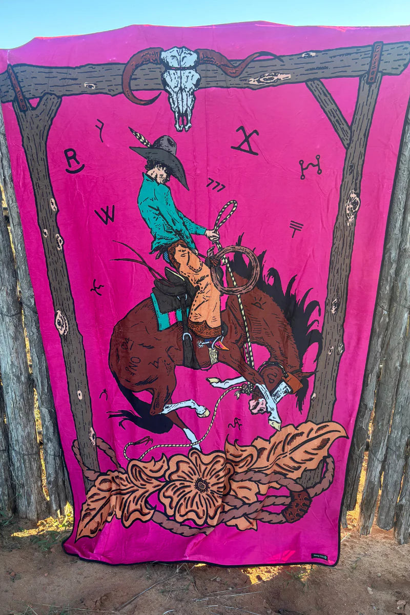 Rosette Rodeo Blanket by Sterling Kreek - BFF Here