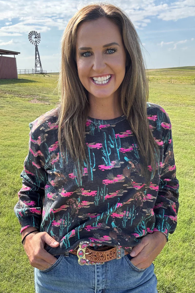 Rosette Rodeo Top by Sterling Kreek - BFF Here