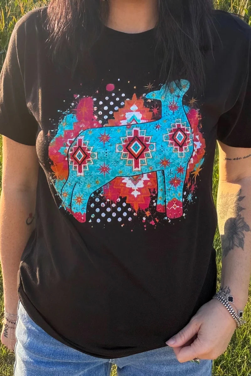 Show Lamb Showoff Tee by Sterling Kreek (Ships 1-2 weeks)