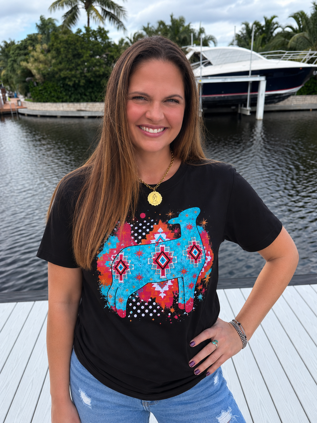 Show Lamb Showoff Tee by Sterling Kreek (Ships 1-2 weeks)