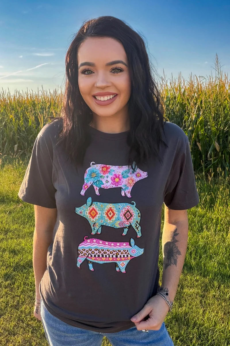 Show Pig Strut Tee by Sterling Kreek (Ships 1-2 weeks)