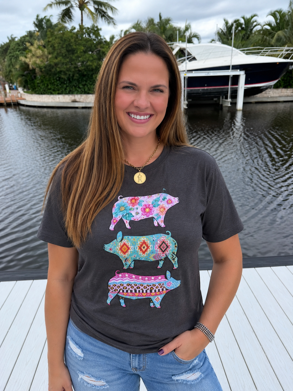 Show Pig Strut Tee by Sterling Kreek (Ships 1-2 weeks)