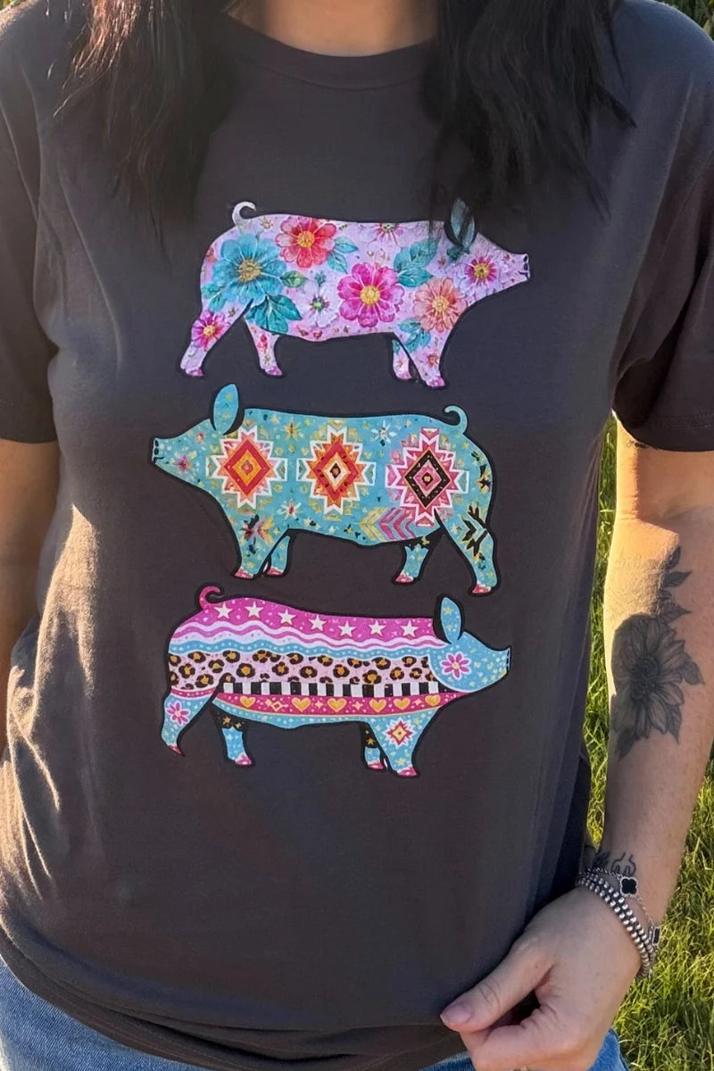 Show Pig Strut Tee by Sterling Kreek (Ships 1-2 weeks)