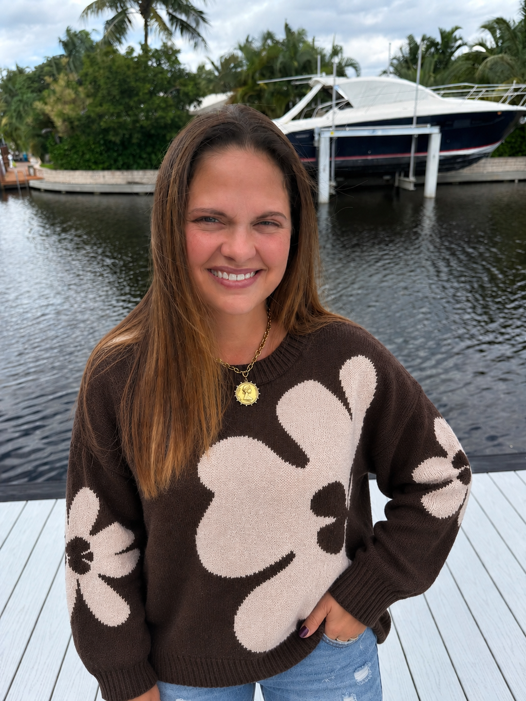 PREORDER: Petal Me Cozy Sweater  (ETA: October)