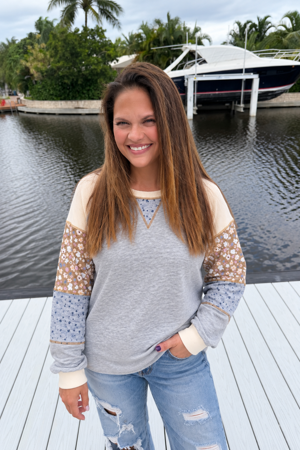PREORDER: Patchwork Petals Pullover  (ETA: October)