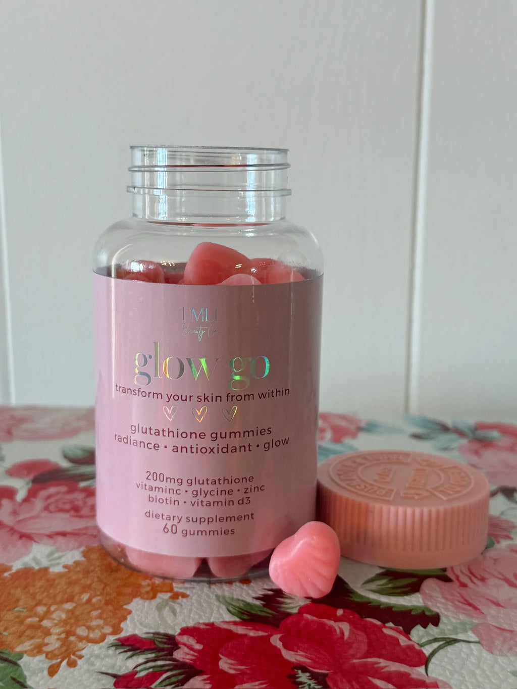 Glow Go Glutathione Gummies by TMLL Beauty (Ships in 2-3 weeks)