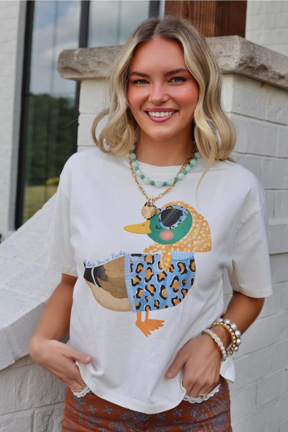 PREORDER: Darling, You're Ducky Crop Tee / ARRAY by Poppy and Pine (ETA: October)