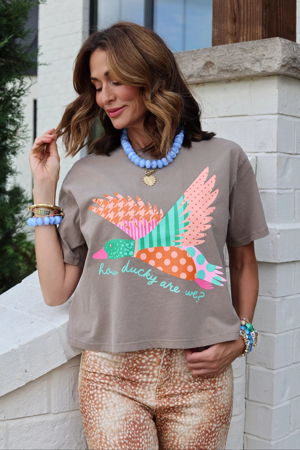 PREORDER: How Ducky Are We Crop Tee / ARRAY by Poppy and Pine (ETA: October)
