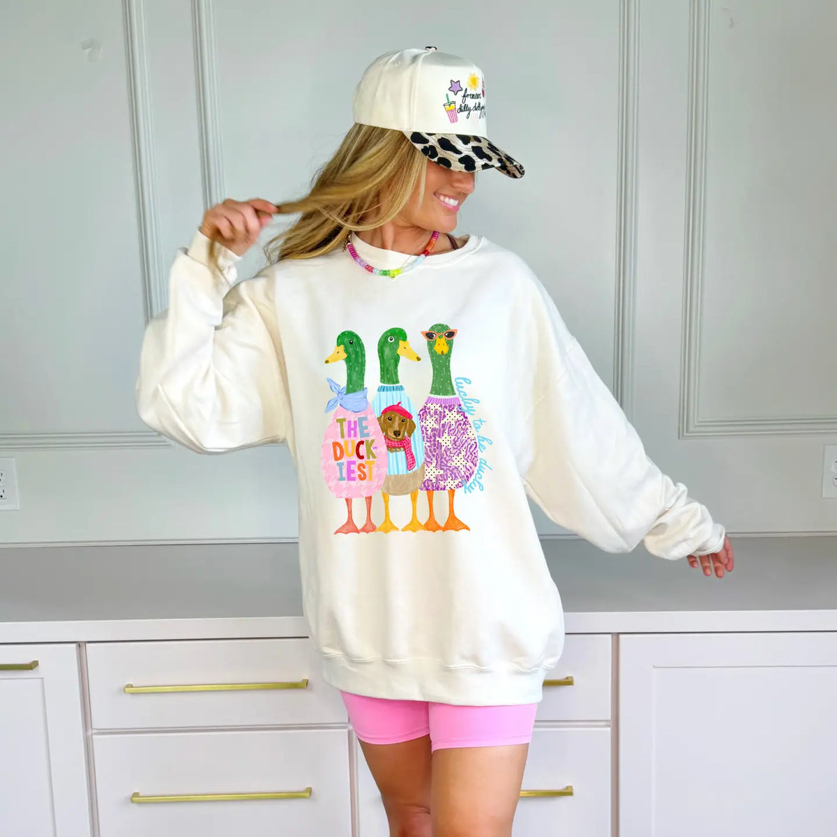 PREORDER: Lucky To Be Ducky Sweatshirt / ARRAY by Poppy and Pine (ETA: October)