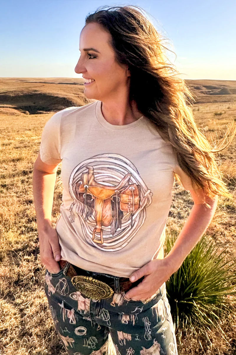 Saddle Room Tee by Sterling Kreek - BFF Here
