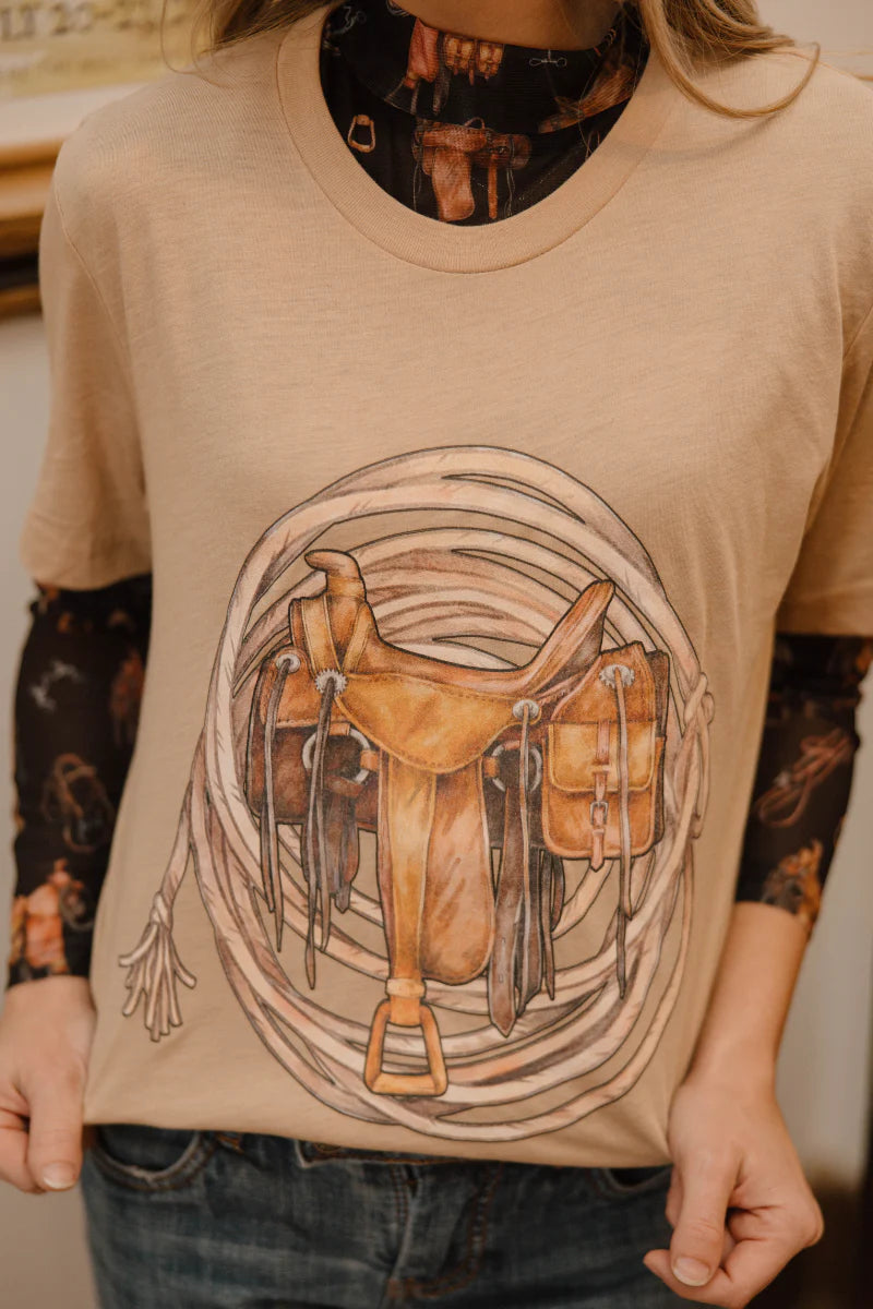 Saddle Room Tee by Sterling Kreek - BFF Here