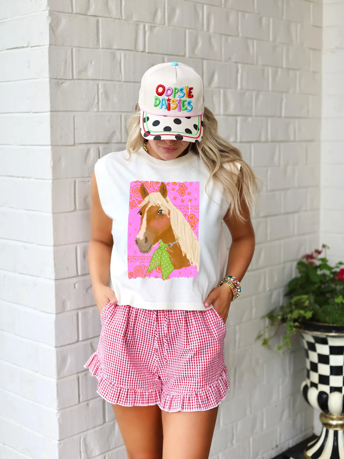 PREORDER: Dapper Horse Tank / ARRAY by Poppy and Pine (ETA: October)