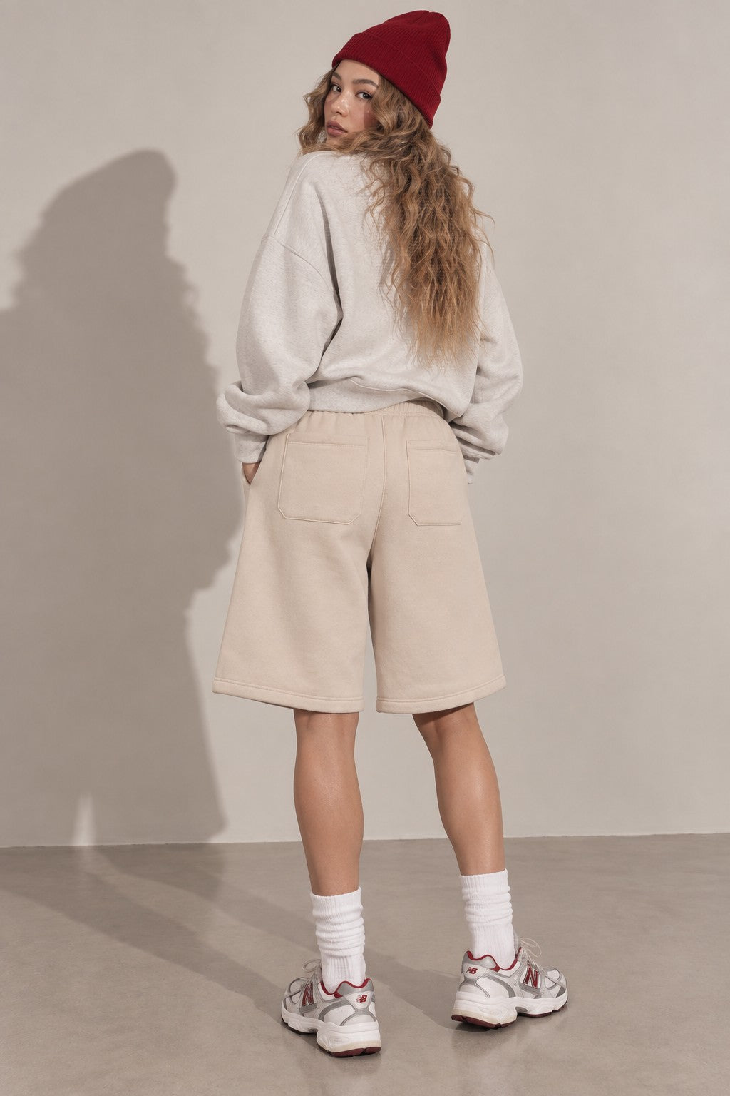 Flower Patch Sweat Shorts / ARRAY by Jade by Jane (Ships in 2-3 weeks)