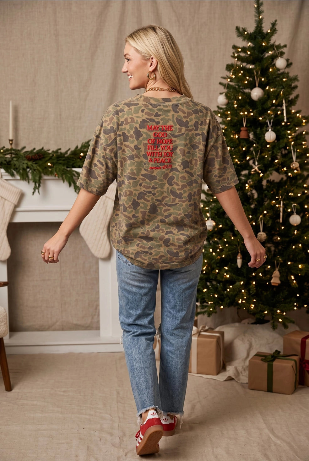 Joyful Duck Camo Heavy Tee / ARRAY by Southern Bliss (Ships 2-3 weeks)