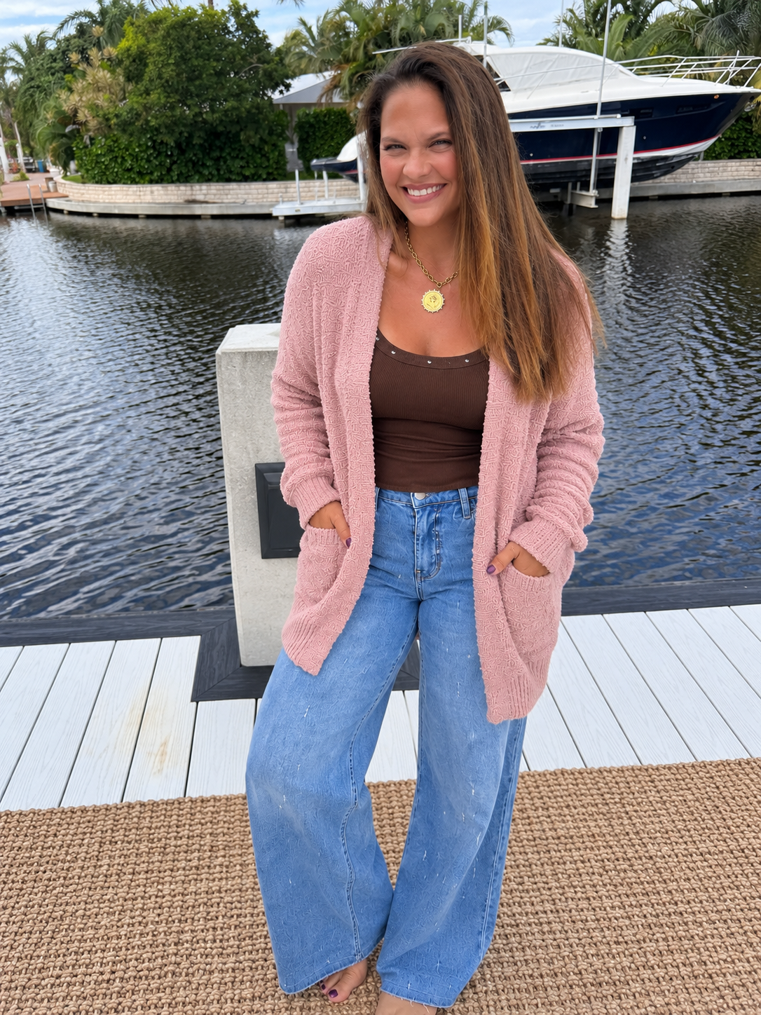 PREORDER: Blue Jean Baby Wide Leg Jeans (ETA: October )