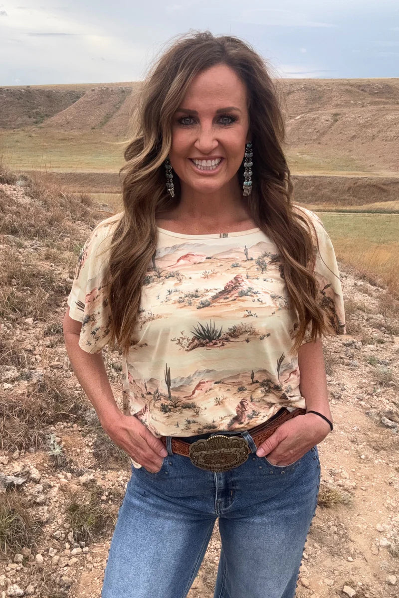 Frontier Sands Top by Sterling Kreek - BFF Here