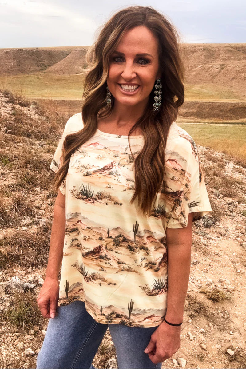 Frontier Sands Top by Sterling Kreek - BFF Here