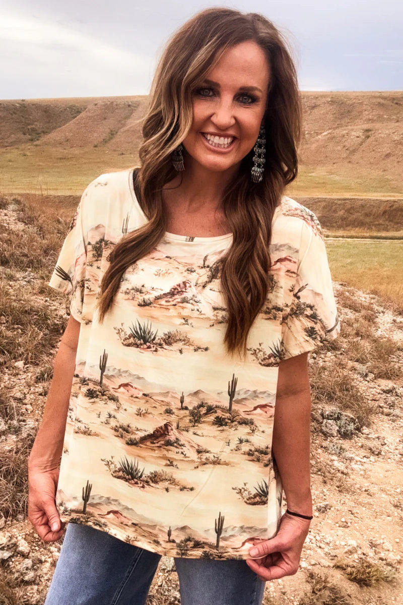 Frontier Sands Top by Sterling Kreek - BFF Here