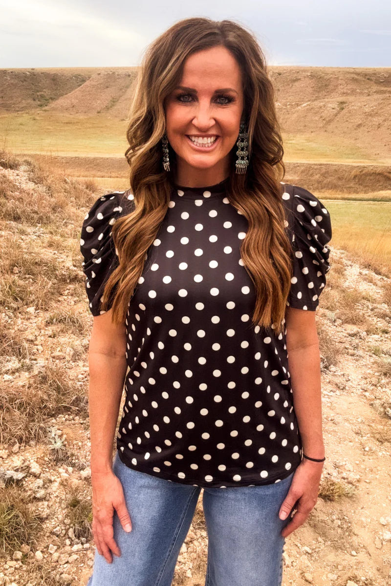 Dot Darling Top by Sterling Kreek - BFF Here