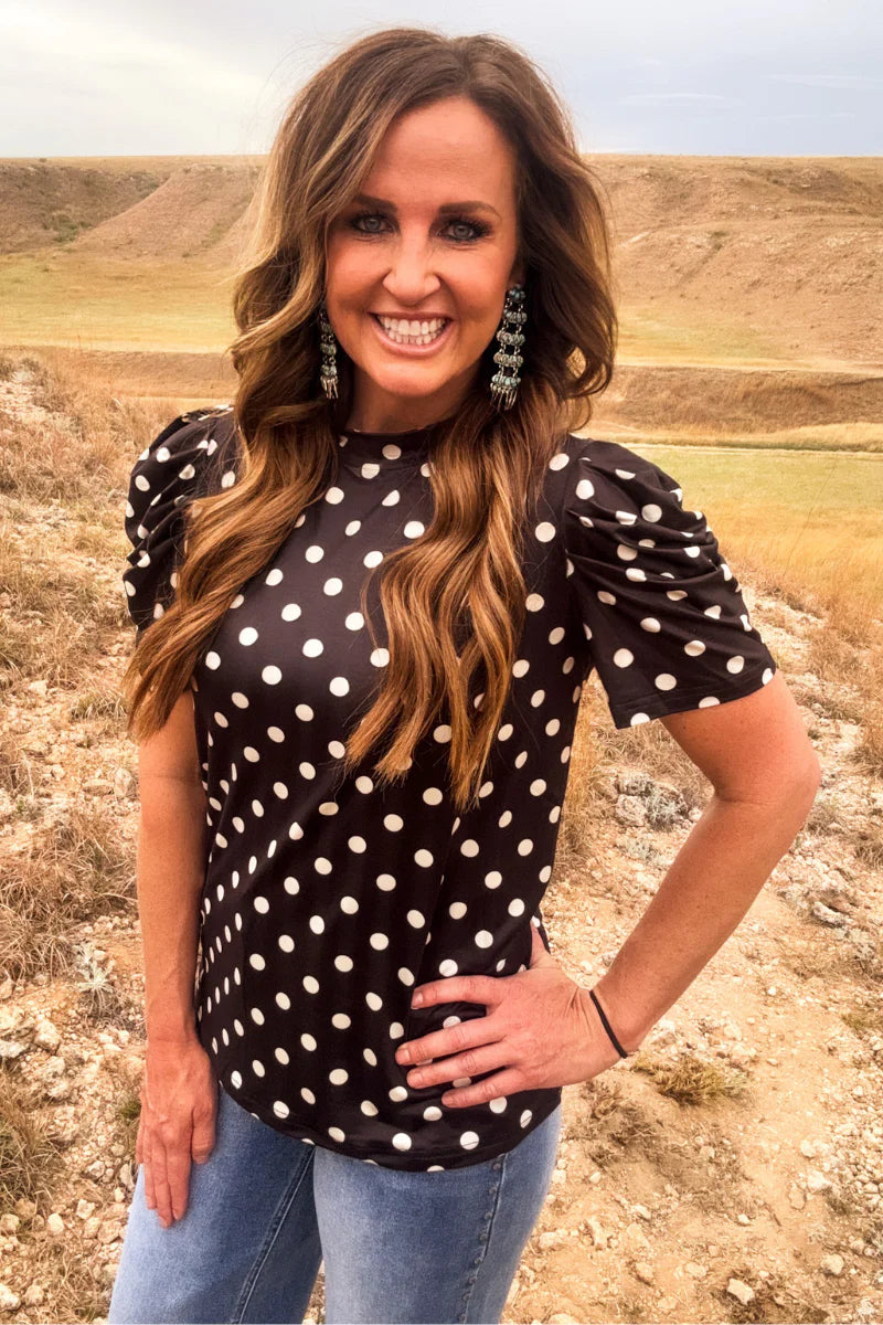 Dot Darling Top by Sterling Kreek - BFF Here