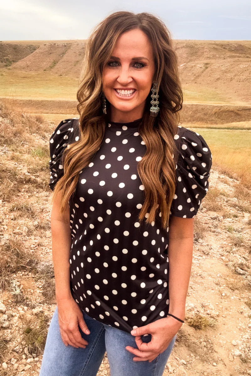 Dot Darling Top by Sterling Kreek - BFF Here