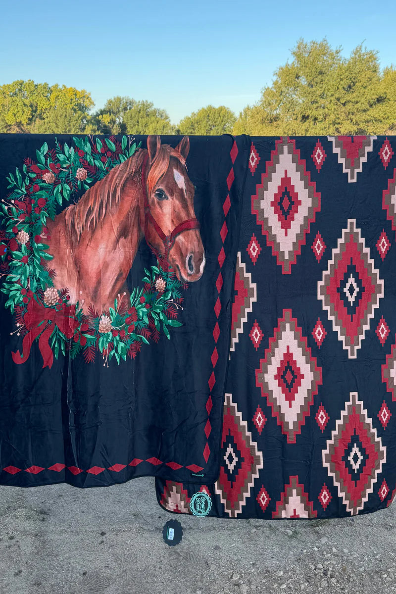 Homestead Holly Blanket by Sterling Kreek - BFF Here