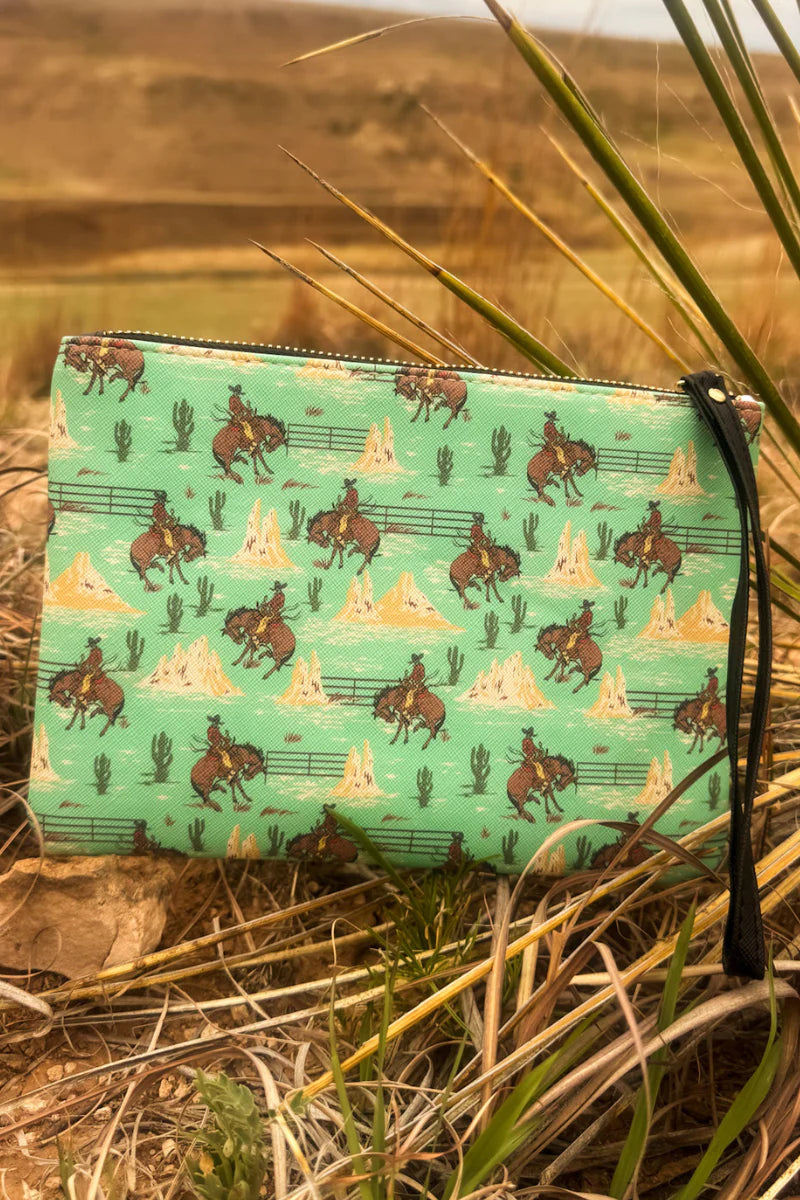 Desert Bronc Cosmetic Bag by Sterling Kreek - BFF Here