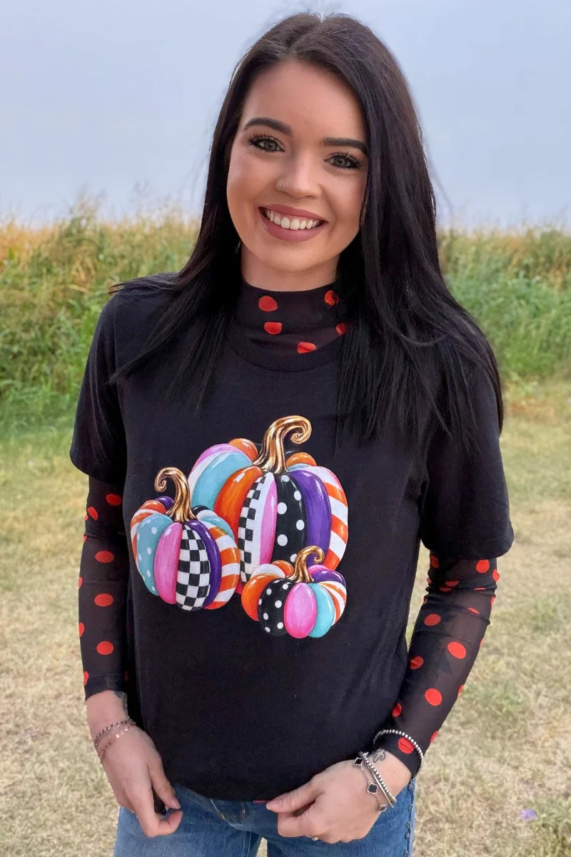 Pumpkin Pop Tee by Sterling Kreek (Ships 2-3 weeks)