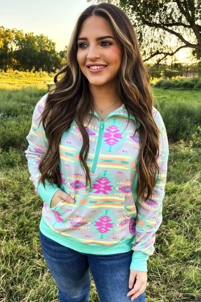 Aztec Daydream Pullover by Sterling Kreek (Ships 2-3 weeks)