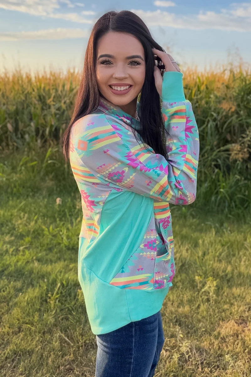 Aztec Daydream Pullover by Sterling Kreek (Ships 2-3 weeks)
