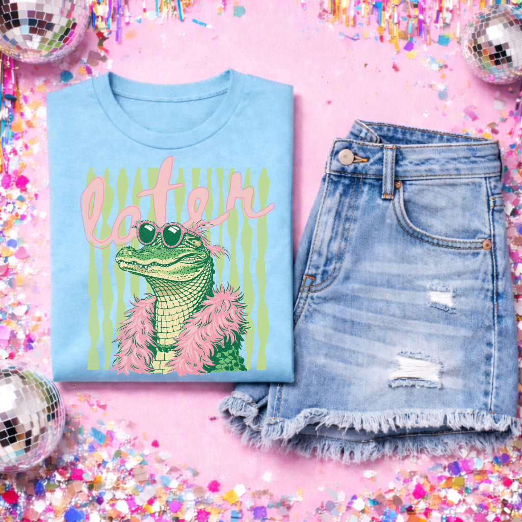 Boujee Gator Tee - BFF Here