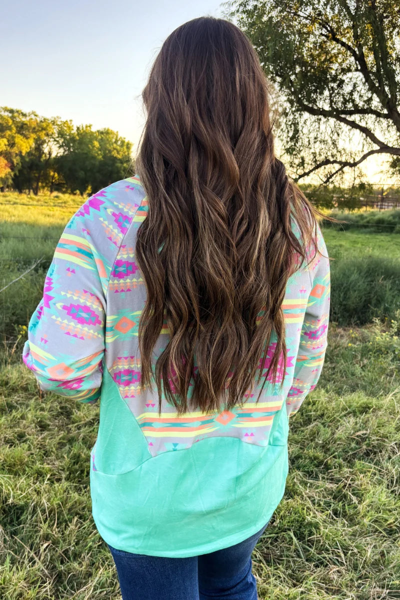 Aztec Daydream Pullover by Sterling Kreek (Ships 2-3 weeks)