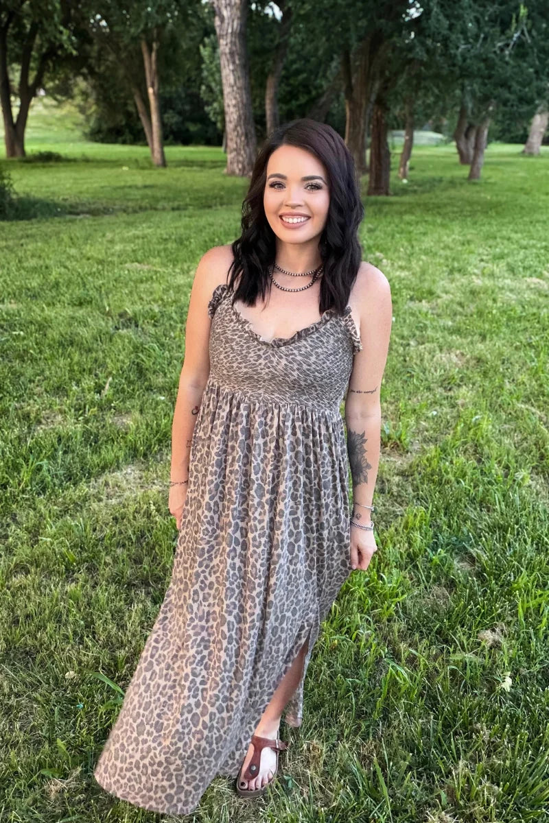 Spotted Wild Dress by Sterling Kreek (Ships 2-3 weeks)